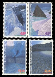 Australian Antarctic Territory 1999 Scott #L99a-L101 Mint Never Hinged