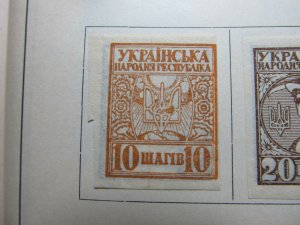 Ukraine Ucraina 1918 10sh Imperf Fine MH* A5P21F234