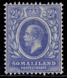SOMALILAND PROTECTORATE GV SG75, 2a dull & bright purple, M MINT.