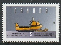 1996 Canada - Sc 1605e - MNH VF -1 single - Vehicles -5- Ski-Doo