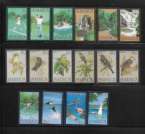 JAMAICA, 465-481, MINT HINGED, 1979-80 ISSUE