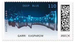 Scott #3209  Garri Kasparow vs Deep Blue MNH