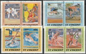 Saint Vincent, #765-768 Used  From 1984    cto