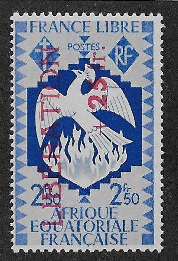 FRENCH EQUATORIAL AFRICA SC# B21  F/MOG  1944