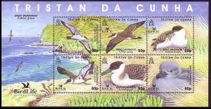 Tristan da Cunha Great Shearwater BirdLife II MS SG#MS883