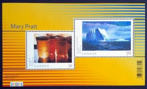 Canada 2007 - Art - Mary Pratt MNH sheet    # 2211