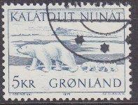 Greenland sc#73 1976 5k Animals used