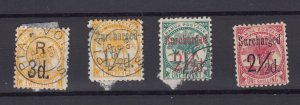 Samoa 1895 Surcharged Set Fine Used BP9800