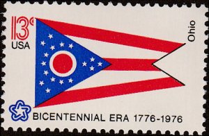 # 1649 MINT NEVER HINGED ( MNH ) STATE FLAG OHIO