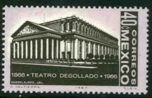 MEXICO 979, Centenary of Degollado Theater in Guadalajara MINT, NH. VF.