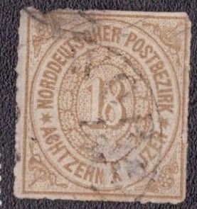 North German Confederation - 11 1868 Used