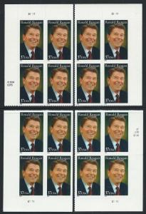 UNITED STATES SC# 3897 F-VF MNH 2005 MATCH SET PL#S1111 B/4