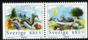 Sweden 2001 The Snake. MNH