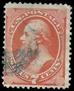 # 160 Orange Vermillion Used Edwin M. Stanton