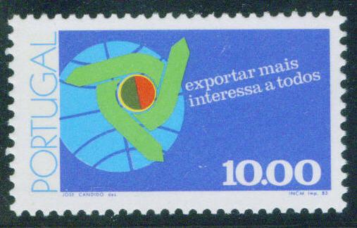 Portugal Scott 1556 MNH** 1983  Stamp