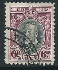 Southern Rhodesia SG 20 VFU