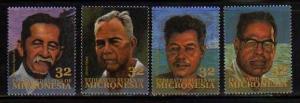 Micronesia MNH sc# 204-7 Leaders 08CV $2.60