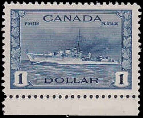 Canada 1942 $1 Destroyer Mint