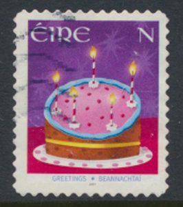 Ireland Eire SG 1827 SC# 1702  Used  Greetings   2007  details Scan