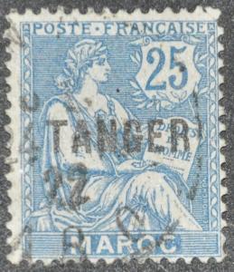 DYNAMITE Stamps: French Morocco Scott #81  USED
