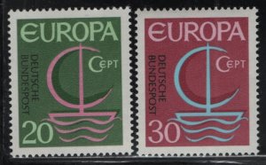 GERMANY, 963-964, MNH, 1966, EUROPA