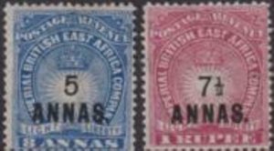 British East Africa 1894 SC 36-37 MLH 