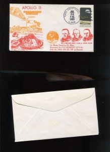 APOLLO 12 MISSION RECOVERY JULY 24 1969 CACHET COVER HR1776