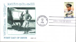 #3330 Billy Mitchell Hobby Link FDC