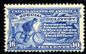 USAstamps Unused VF US 1902 Special Delivery Scott E6 OG MVLH SCV $240