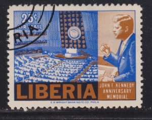 Liberia C173 President John F. Kennedy 1966