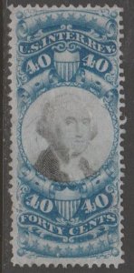 U.S.  Scott #R114 Revenue Stamp - Used Single