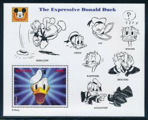 Disney Guyana  - MNH Souvenir Sheet Donald Expression #2779 (1993)