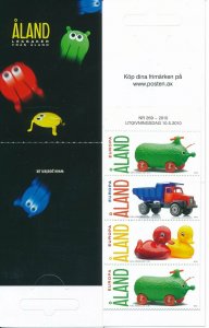 [109483] Aland 2010 Children's toys Booklet MNH