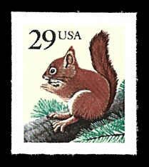 PCBstamps   US #2489 29c Red Squirrel, MNH, (16)