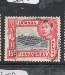 Kenya Uganda & Tanganyika SG 137a VFU (9dhe)