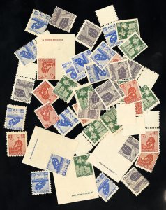 Germany Stamps MNH Lot Of Locals Mostly Perforate And Imperforate
