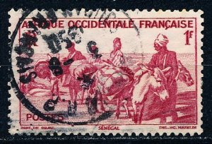 French West Africa #42 Single Used