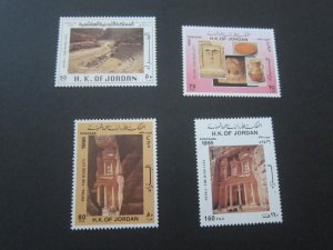 Jordan 1995 Sc 1524-27 set MNH