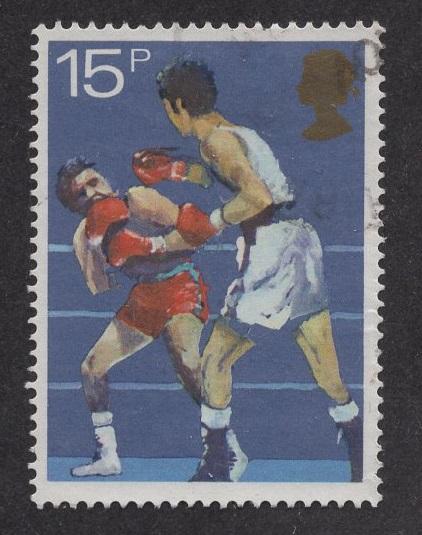 Great Britain  #926  used  1980  sport 15 p  boxing