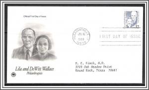 US #2936 Wallace FDC
