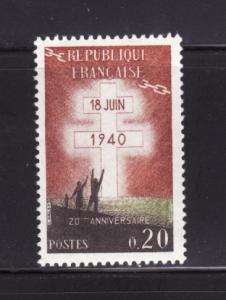 France 967 Set MH Lorraine Cross