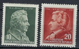 Germany DDR MH 1956 Mozart (ak2347)