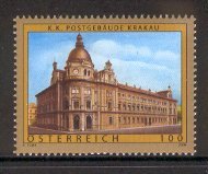 Austria 2009 Imperial Post Office,  Cracow,  Scott No(s).  2192 MNH