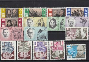 Germany DDR mounted mint Stamps Ref 14789