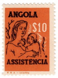 (I.B) Portugal Colonial Cinderella : Angola Charity Fund $10