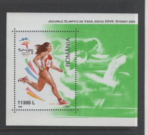 Romania #4393 (2000 Olympics sheet) VFMNH CV $1.40