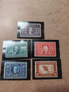 (3308) United States #323-327