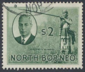 North Borneo   SG 368   Sc#  256  Used   see details face & reverse scans  