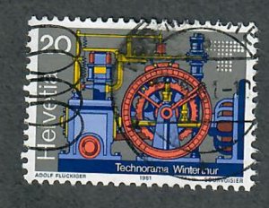 Switzerland 704 used single