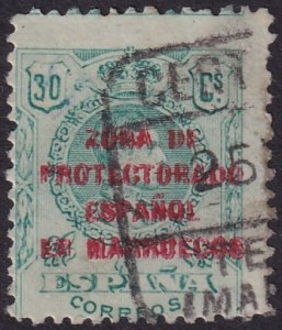 Spanish Morocco 1916 Sc 59 used